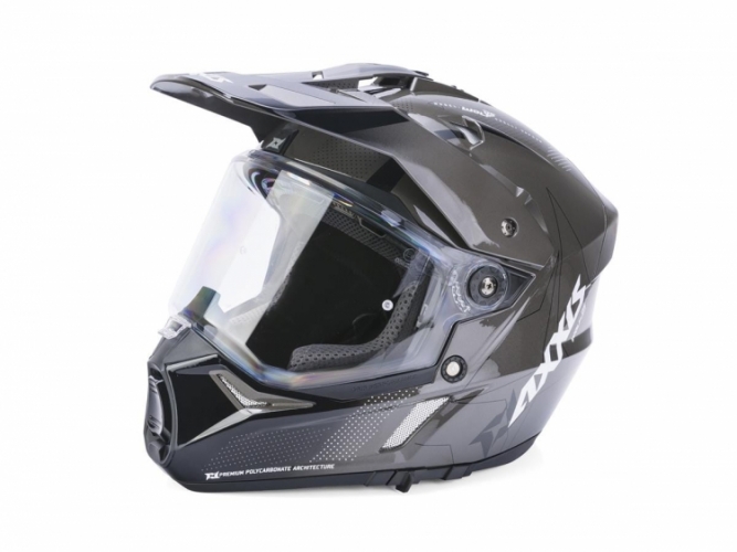 KASK AXXIS WOLF DS GRAFITOWY