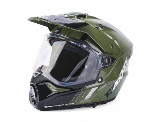Kask AXXIS WOLF DS Grafitowy